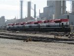 FEC SD70M-2s in Storage